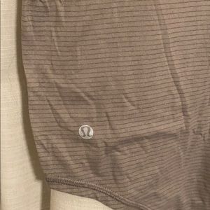 Women’s Gray Lululemon Rolled Sleeved Tee